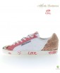 Pink sneakers ''Pure Love''