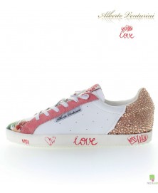 Pink sneakers ''Pure Love''